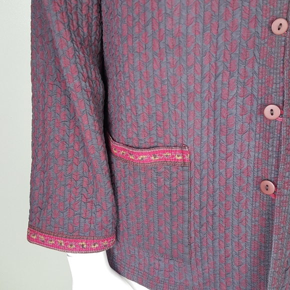 Norm Thompson quilted reversible jacket - Picture 4 of 8